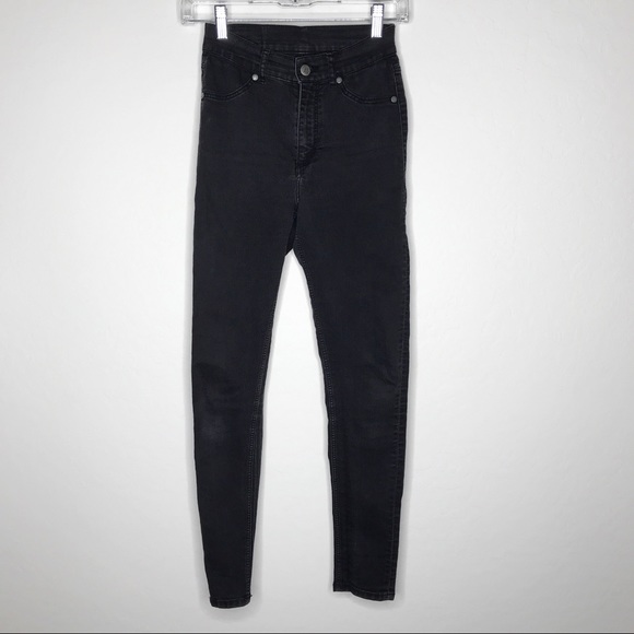 cheap monday high spray skinny jeans